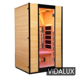 s 01 series 2 person full spectrum infrared sauna with complete heat
