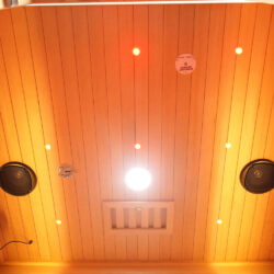s 01 series 2 person full spectrum infrared sauna with complete heat