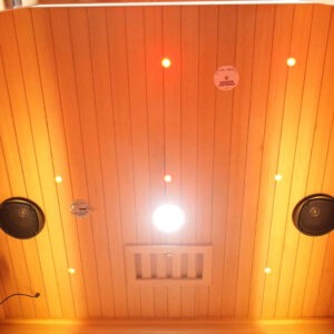 s 01 series 2 person full spectrum infrared sauna with complete heat