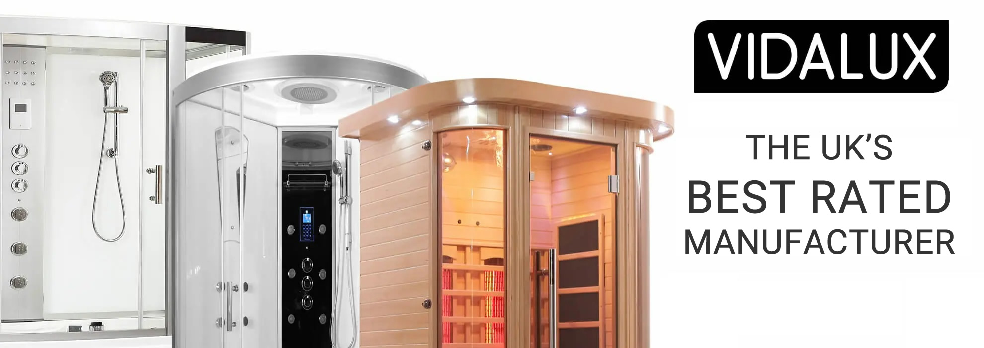 UK's Best Rated steam showers and saunas