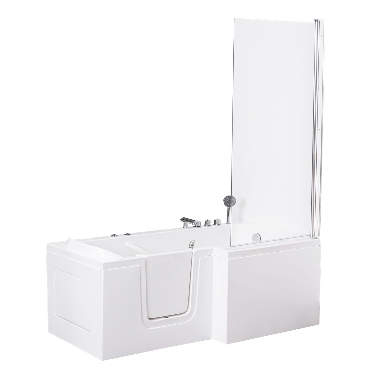 Coniston 1700 Right Hand Easy Access Walk-In Shower Bath - Vidalux