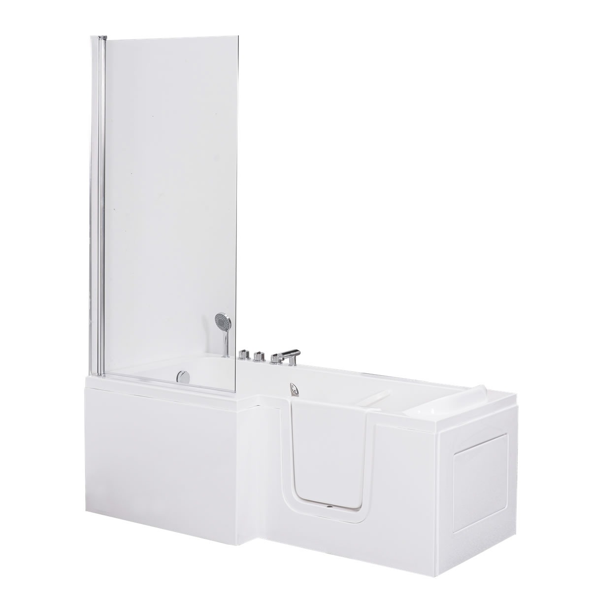 Coniston 1700 Left Hand Easy Access Walk-In Shower Bath - Vidalux