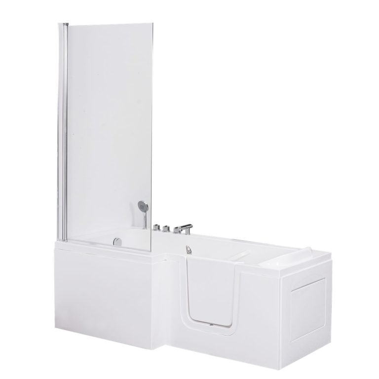 Coniston 1700 Left Hand Easy Access Whirlpool Walk-In Shower Bath