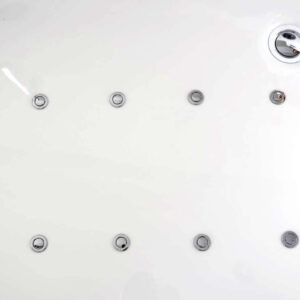 vidalux wb89 deluxe 1400 x 1400 corner whirlpool & airspa bath