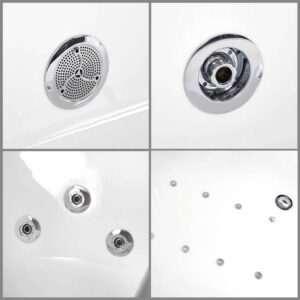 vidalux wb89 deluxe 1400 x 1400 corner whirlpool & airspa bath