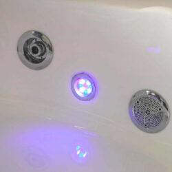 vidalux wb89 deluxe 1400 x 1400 corner whirlpool & airspa bath