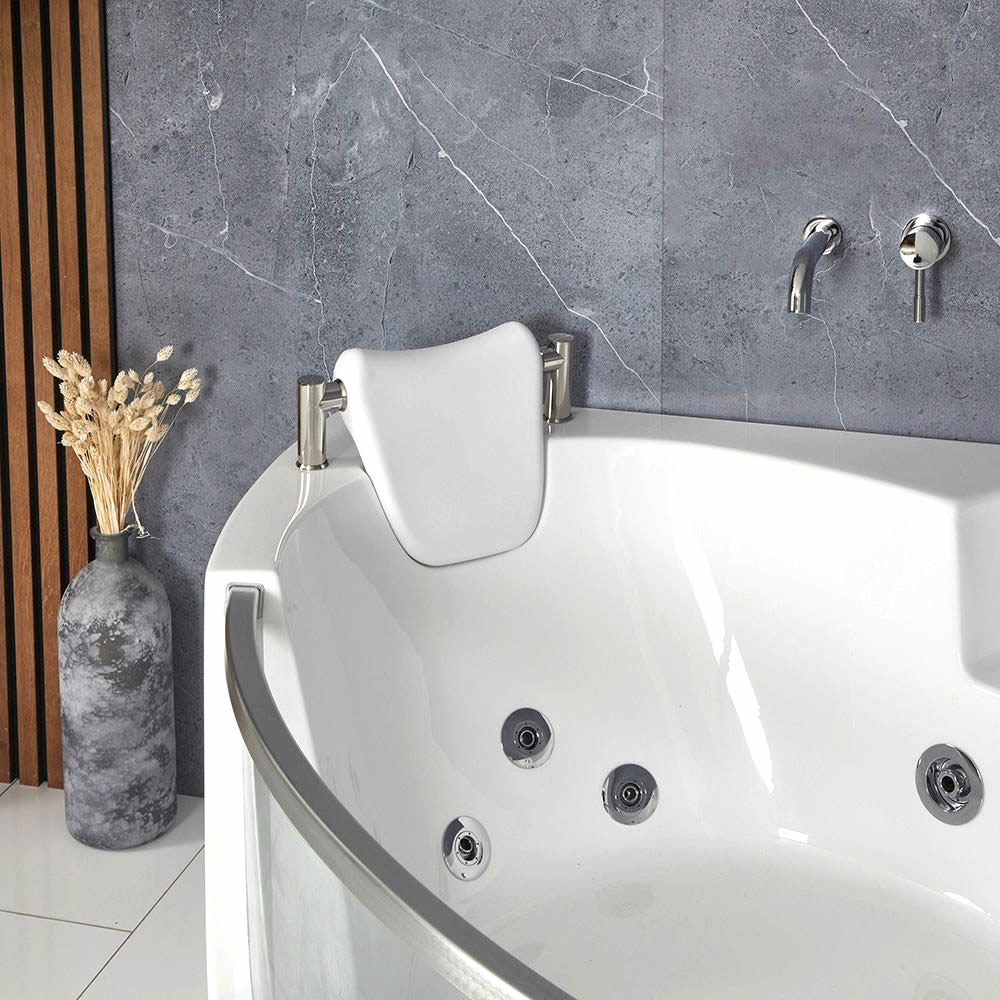 vidalux wb89 deluxe 1400 x 1400 corner whirlpool & airspa bath