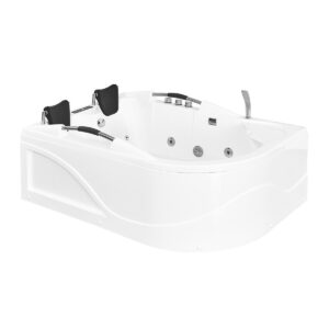 vidalux wb07 1800 x 1200 left hand 2 person deluxe whirlpool & airspa bath