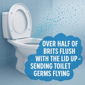 toilet lid up survey