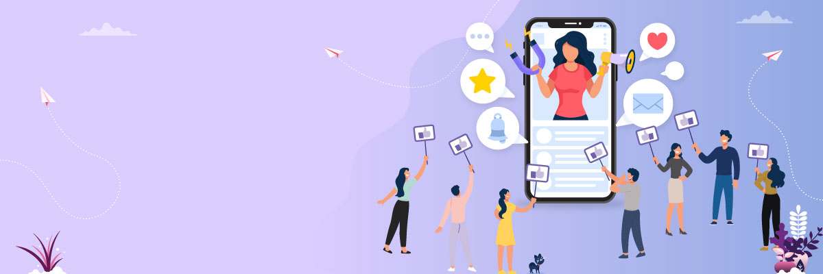 what is influencer marketing banner