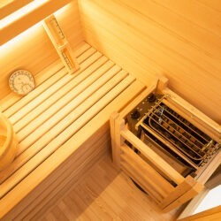 1 person nordic traditional sauna