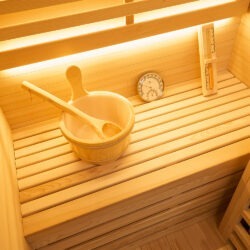 1 person nordic traditional sauna