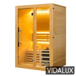 2 person nordic traditional sauna