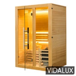 2 person nordic traditional sauna