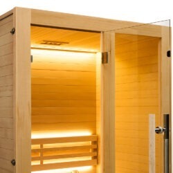 2 person nordic traditional sauna