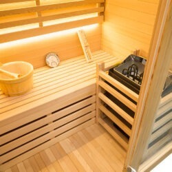 2 person nordic traditional sauna
