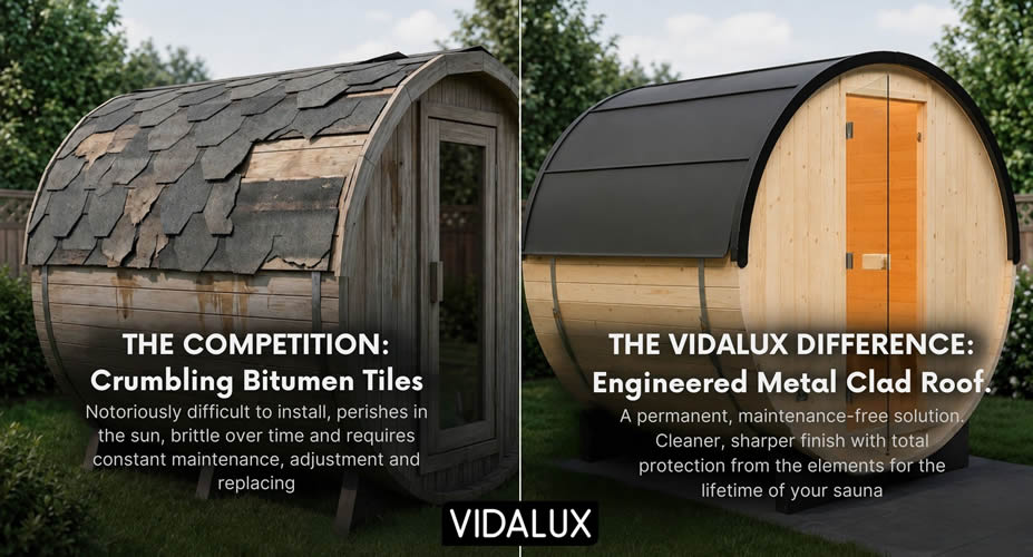 4 6 person traditional barrel sauna