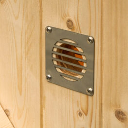 2 person traditional barrel sauna