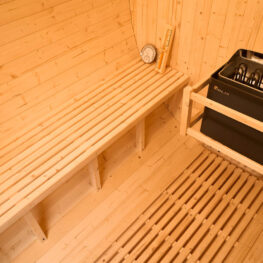 4 6 person traditional barrel sauna