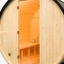 4 6 person traditional barrel sauna