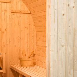 4 6 person traditional barrel sauna