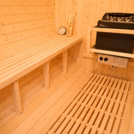 4 6 person traditional barrel sauna