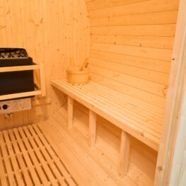 4 6 person traditional barrel sauna