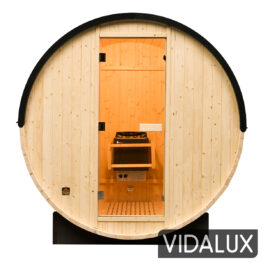 4 6 person traditional barrel sauna