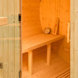 2 4 person traditional barrel sauna