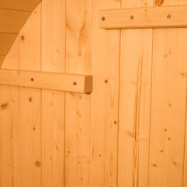 2 4 person traditional barrel sauna