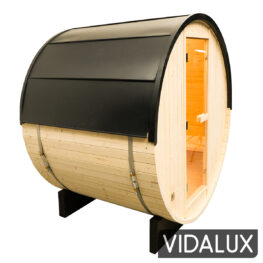 2 4 person traditional barrel sauna