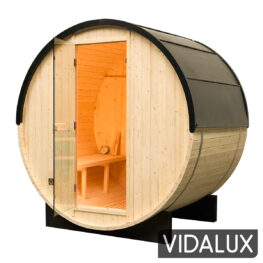 2 4 person traditional barrel sauna