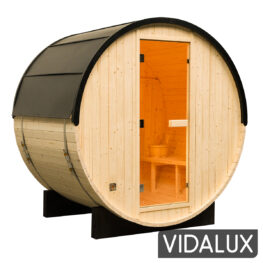2 4 person traditional barrel sauna