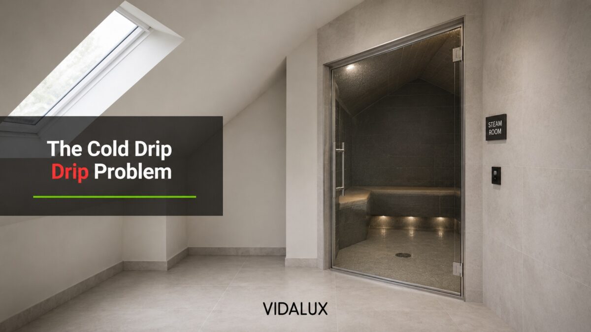 steam room slope