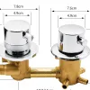 2 dial thermostatic shower mixer valve 2, 3, & 4 threaded all sizes 2 dial thermostatic shower mixer valve 2, 3, & 4 threaded all sizes