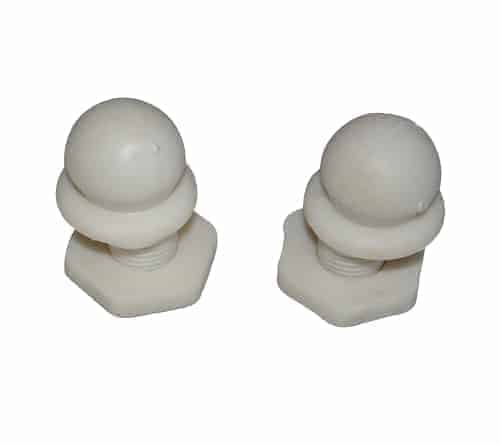back rest lugs white