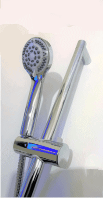 hand shower riser bar for opus, vidalux + more steam and shower cabins