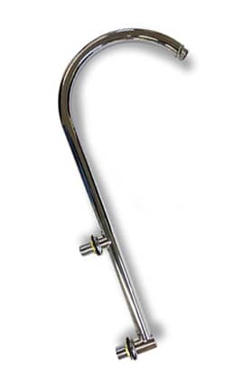 overhead monsoon arm chrome