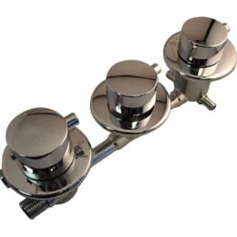 push fit 3 dial 4 output thermostatic shower valve