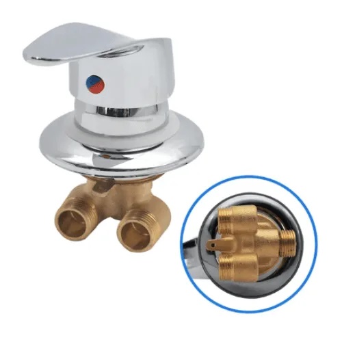 shower mixer valve single output