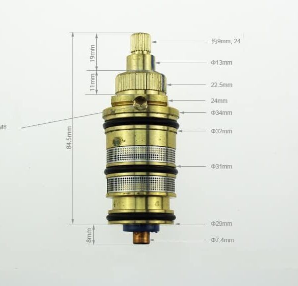 thermostatic cartridge type 6 thermostatic cartridge type 6