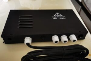 vidalux infrared sauna electrics box