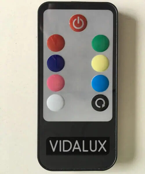 vidalux sauna remote control