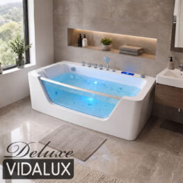wb44 deluxe waterfall 1700 x 850 whirlpool & airspa bath