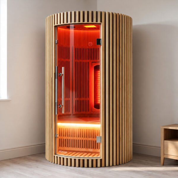 apex xl 1 person full spectrum infrared sauna with complete heat