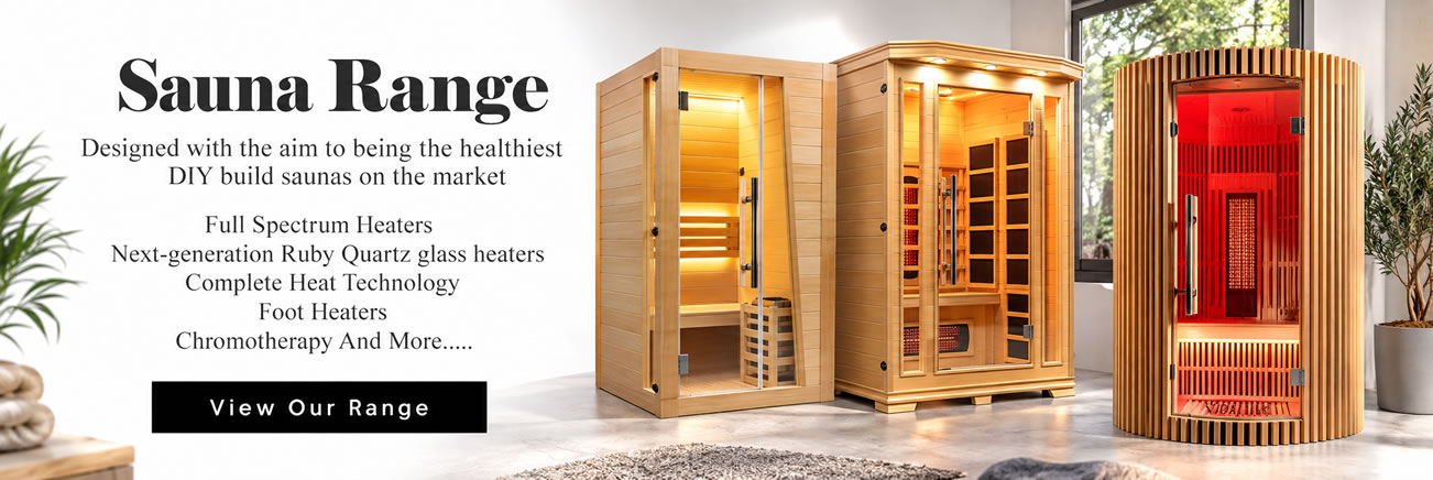 luxury sauna range showroom